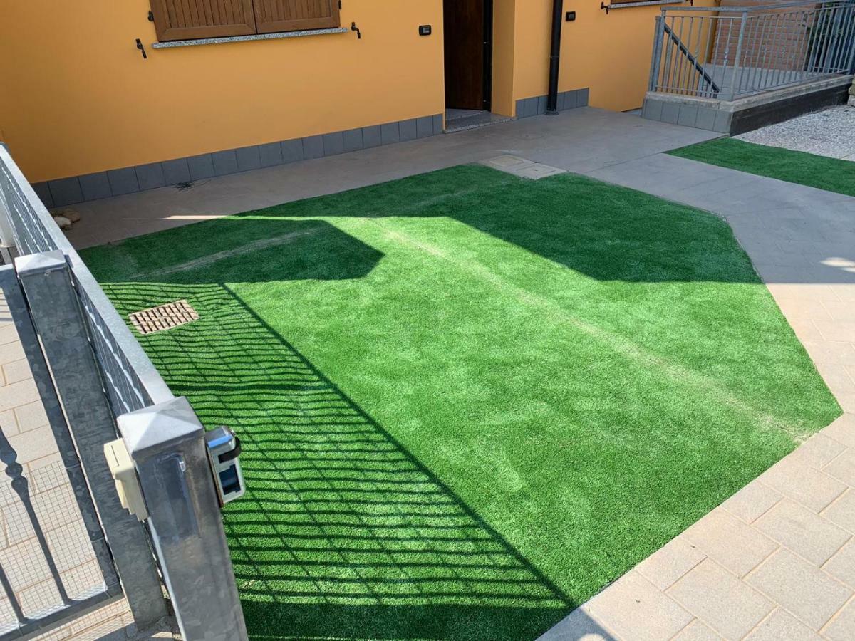 Trilocale In Villetta Piano Terra Indipendente Osio Sotto Bagian luar foto